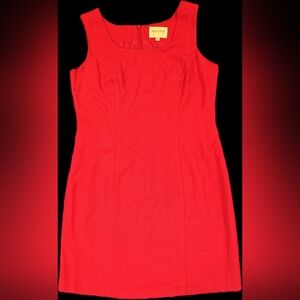 Hugo Buscati Collection Bright Red Cocktail Dress, Size 12